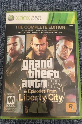 Jogo GTA IV Complete Edition Xbox 360 ORIGINAL ​