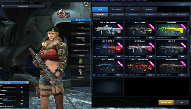 Conta PointBlank GENERAL Full Cash100% P/ Mareshal