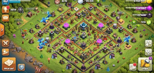 Melhor dos Games - clash of clans, CV 13 - semi full - Mobile, Android