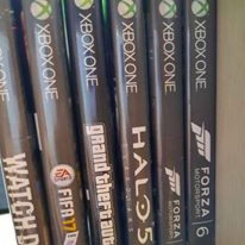 Halo 5, Fifa 17, Gta 5, Watch dogs, Forza 5 e 6