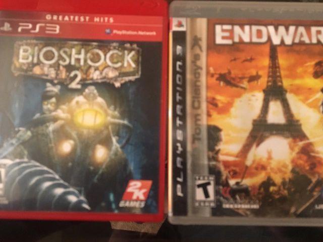 Melhor dos Games - BIOSHOCK 2 + TOM CLANCYS ENDWAR PS3 - PlayStation 3