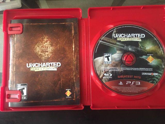 venda Uncharted 1 e 2 PS3