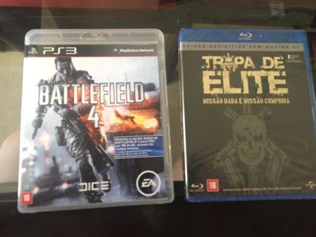 Melhor dos Games - Battlefield 4 PS3 + filme tropa de elite. - PlayStation 3