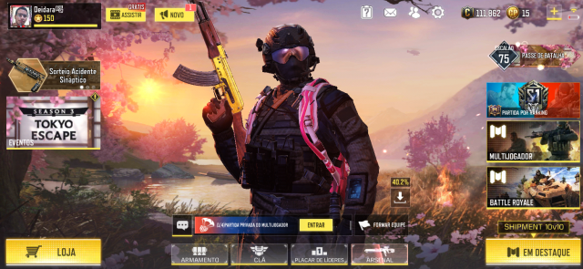 Conta Call of Duty Mobile