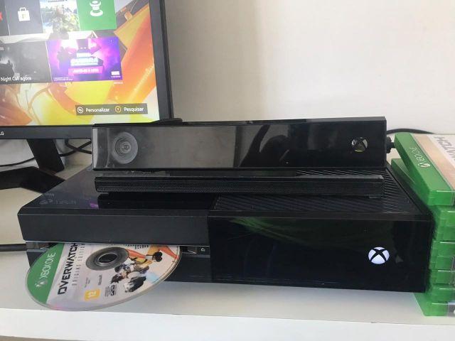 Melhor dos Games - Xbox one fat 500gb + 2 controles + kinect +7 jogos - Xbox One