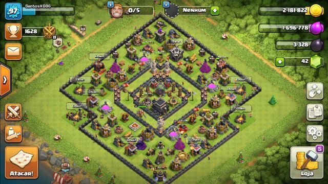 Melhor dos Games - Conta Clash of Clans - Mobile, Android
