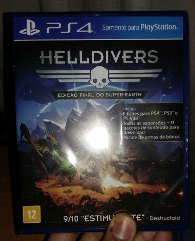 Melhor dos Games - Helldivers lacrado - PlayStation 4