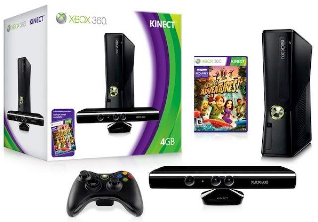 Melhor dos Games - xbox 360 + kinect + dois controles + jogos - Xbox 360