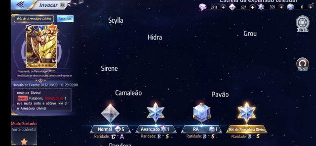 Melhor dos Games - IKKI GOD Conta A3 Saint Seiya Awakening 350+ Sumon - iOS (iPhone/iPad), Mobile, Android