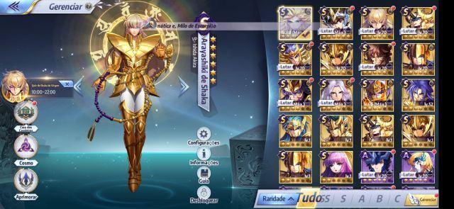 Melhor dos Games - IKKI GOD Conta A3 Saint Seiya Awakening 350+ Sumon - iOS (iPhone/iPad), Mobile, Android