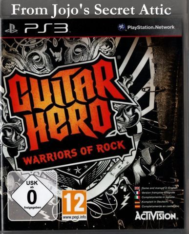 Guitar Hero Warriors of Rock 