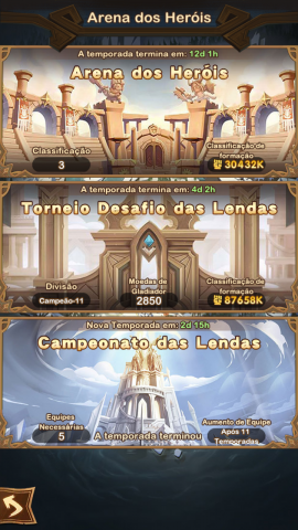 Melhor dos Games - Conta AFK Arena  - iOS (iPhone/iPad), Mobile, Android