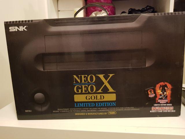 Melhor dos Games - Neo-geo X Gold Zerado c/ 2 Controles  - Neo-Geo