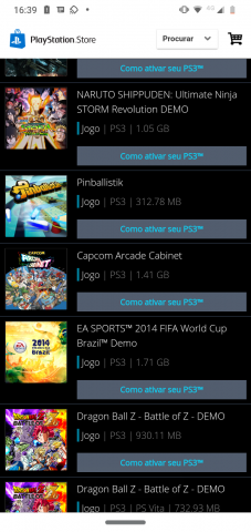 Melhor dos Games - Conta de PS4 com vários jogos - PlayStation 4