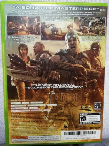 Melhor dos Games - Gears of War 3 - Xbox 360 - Xbox 360