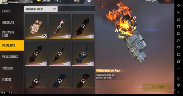 Melhor dos Games - Conta Free Fire Level 70 @doixx.capa - Online-Only/Web, Mobile, Android, PC
