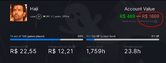 venda Conta Steam +100 Jogos