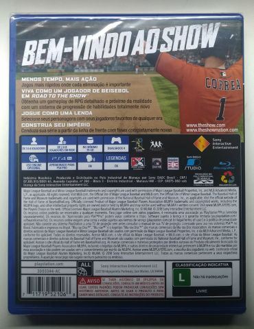 Melhor dos Games - MLB The Show 18 Playstation 4 (PS4) Lacrado - Brinquedos, Outros, PlayStation, PlayStation 4