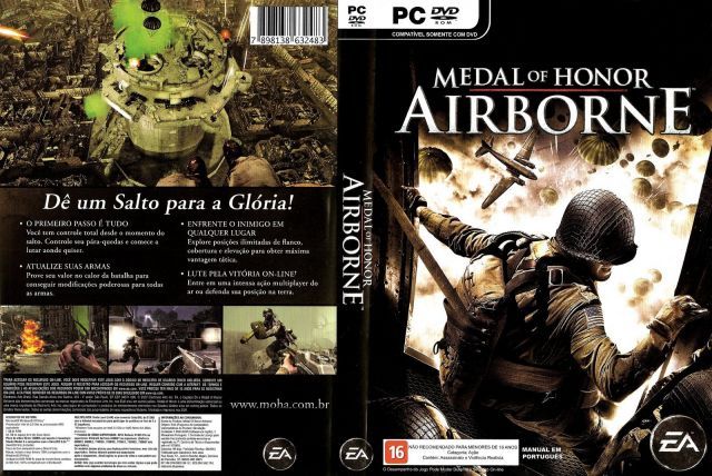 Melhor dos Games - Medal Of Honor Airborne PC - Original - PC