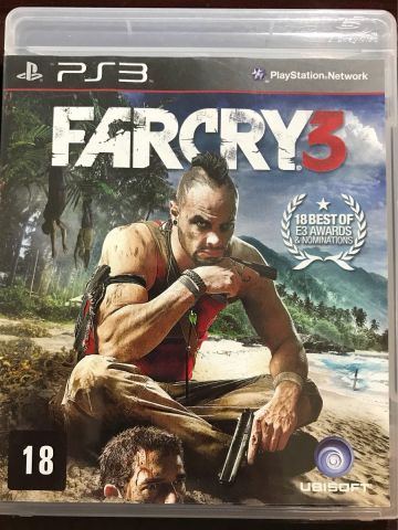 Melhor dos Games - Far Cry 3 Ps3 midia fisica - PlayStation 3