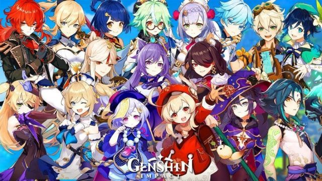 venda Personagens 5 estrelas Genshin Impact AR7