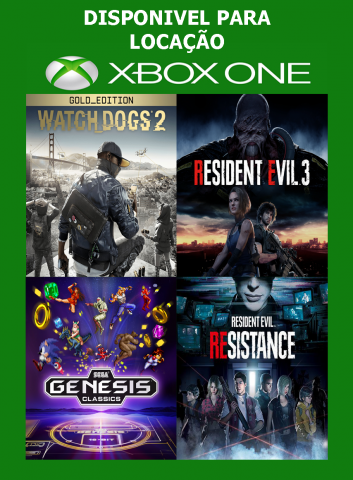 Melhor dos Games - Locação de Conta XBOX ONE [Descrição] - Xbox, Xbox One