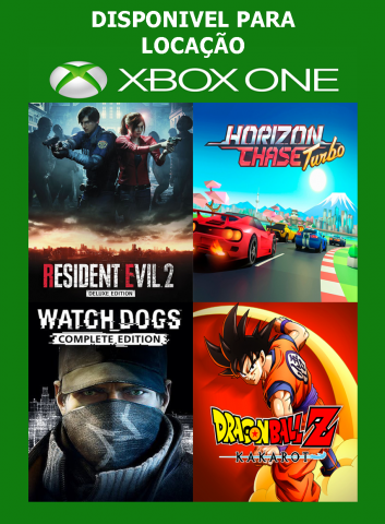 Melhor dos Games - Locação de Conta XBOX ONE [Descrição] - Xbox, Xbox One