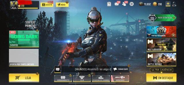 Melhor dos Games - Conta CoD Mobile - iOS (iPhone/iPad), Android
