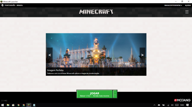 Melhor dos Games - Conta de Minecraft - PC
