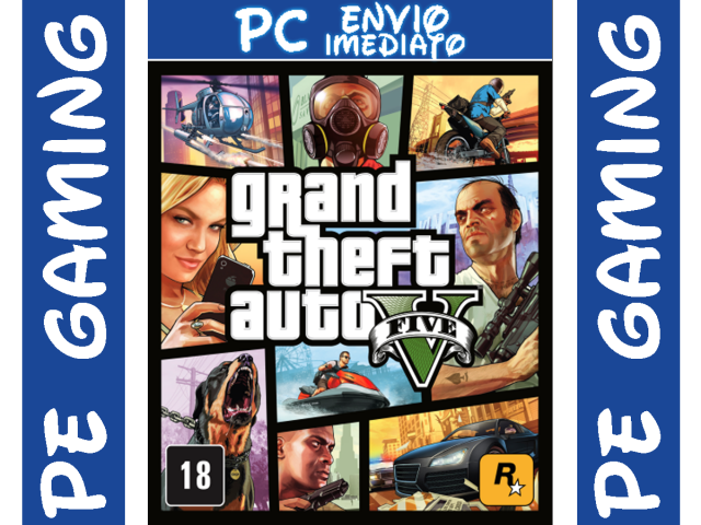 venda Gta 5 Pc Online Grand Theft Auto Português