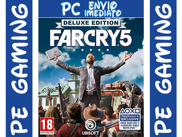 venda Far Cry 5 Pc Deluxe Edition Dublado 2019