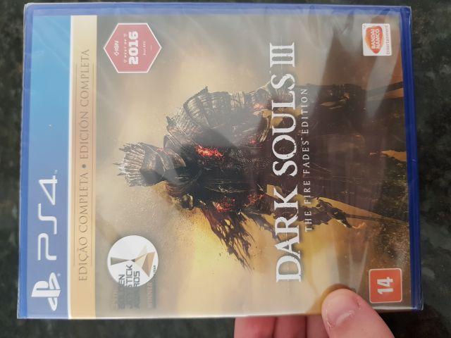 Melhor dos Games - Dark Souls 3 The Fire Fades Edition  - PlayStation 4