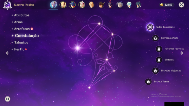 Melhor dos Games - Keqing 1 constelação | AR 7 | Genshin Impact - Mobile, PC