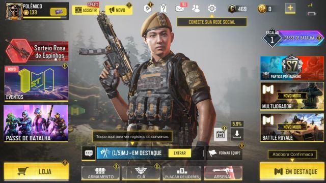 Melhor dos Games - Conta Cod Mobile  - iOS (iPhone/iPad), Mobile, Android