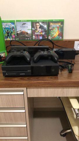 venda Xbox One 500GB +2Controles +Kinect +Headset 