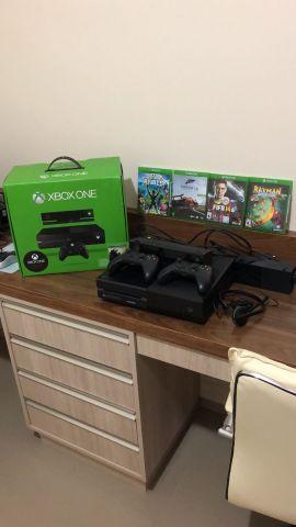 Melhor dos Games - Xbox One 500GB +2Controles +Kinect +Headset  - Xbox One