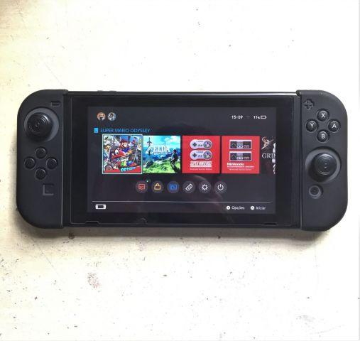 Melhor dos Games - Nintendo Switch 32gb Original Com Diversos Acessór - Nintendo Switch