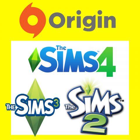 Melhor dos Games - Conta Origin The Sims 4, the sims 3, the sims 2 - PC