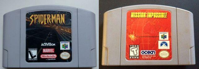 Melhor dos Games - Spider Man e Missão Impossível - N64 - Nintendo 64