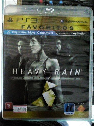 Melhor dos Games - Heavy Rain Director&amp;#039;s Cut - PlayStation 3