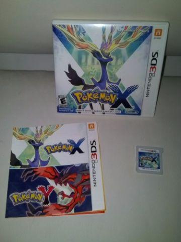 venda Pokémon X - Nintendo 3ds