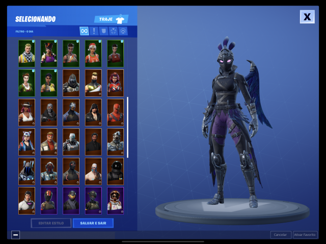Melhor dos Games - CONTA FORTNITE 87 SKINS - Android, PC, Xbox One, PlayStation 4
