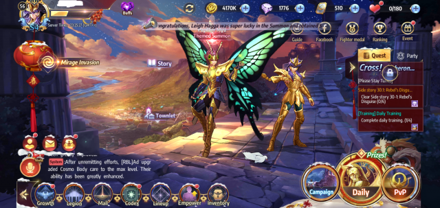 Melhor dos Games - Saint Seiya Awakening - SEA - Android