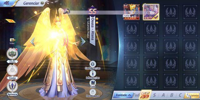 Melhor dos Games - Conta Saint Seiya awakening global - Android, Mobile, iOS (iPhone/iPad)