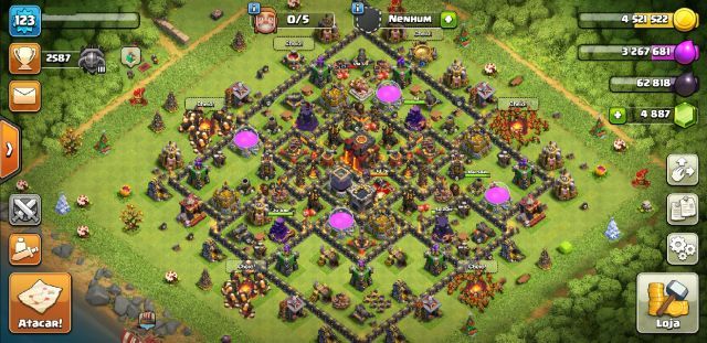 Melhor dos Games - Conta Clash of Clans - iOS (iPhone/iPad), Mobile, Android, Outros