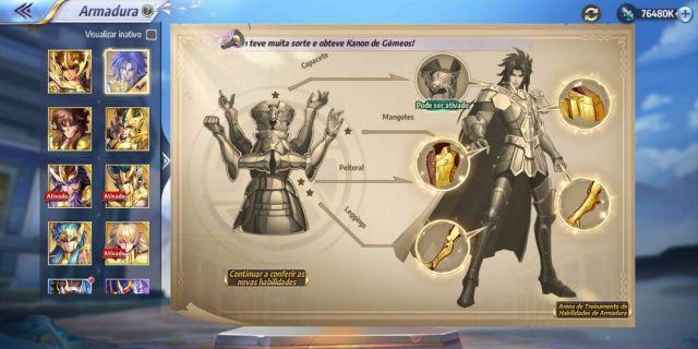 Melhor dos Games - Conta Saint Seiya Awakening Global - iOS (iPhone/iPad), Mobile, Android