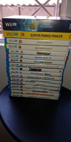 venda Wii u lote de jogos