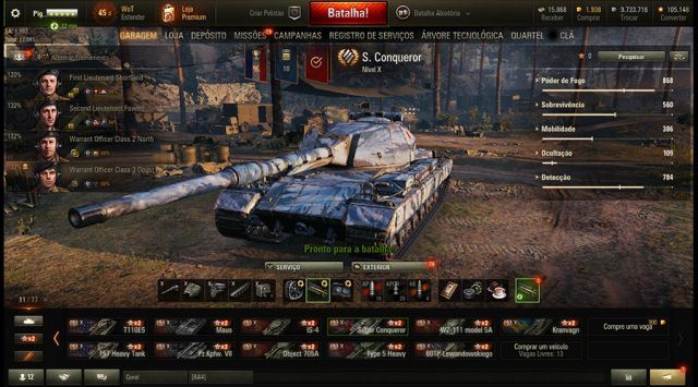 Melhor dos Games - World of Tanks - Online-Only/Web