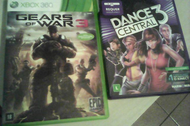 Melhor dos Games - Gears Of War 3 E Dance Central 3 - Xbox, Xbox 360