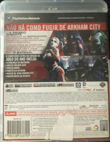 Melhor dos Games - BATMAN - ARKHAM CITY - PlayStation 3